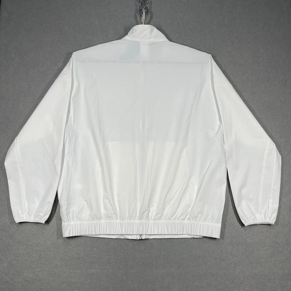 Adidas Jacket Mens Large‎ White Patrick Mahomes Windbreaker Reflective ZNE Woven